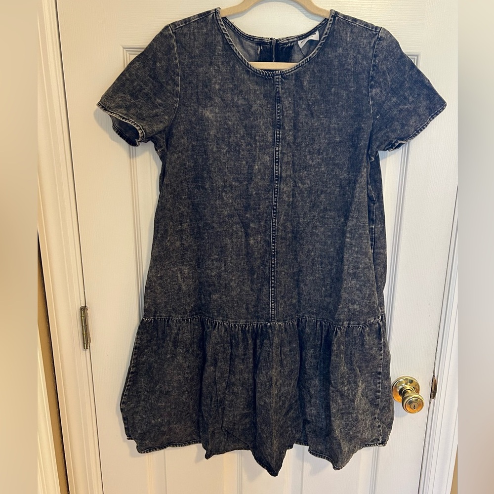 Black Denim Dress